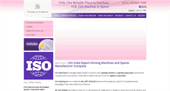 Desktop Screenshot of omindiaexport.com